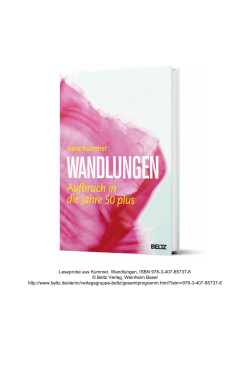 Leseprobe aus Kummer, Wandlungen, ISBN 978-3-407-85737