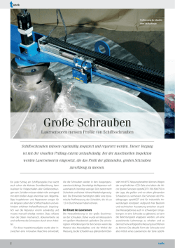 Gro&szlig;e Schrauben - Micro