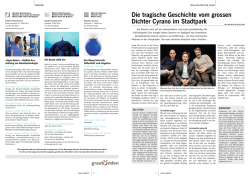 Die tragische Geschichte vom grossen Dichter