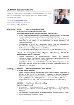 DR. KERSTIN ROSENOW