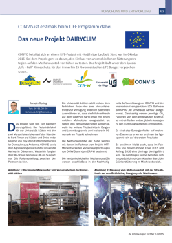 Das neue Projekt DAIRYCLIM