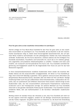 Rose-Marie Eisenkolb - Fakult&auml;t f&uuml;r Sprach