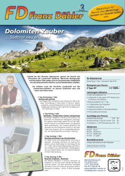 Dolomiten