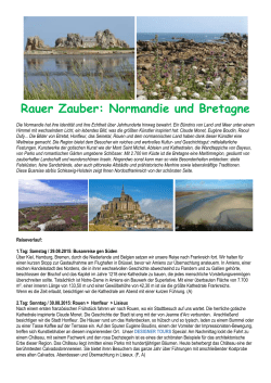 Rauer Zauber: Normandie und Bretagne