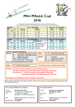 2016-02-28 - Mini-Mäuse-Cup (Teil 1)