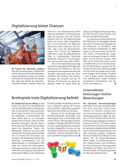 Digitalisierung bietet Chancen Brettspiele trotz Digitalisierung beliebt