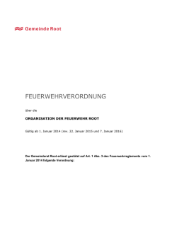 feuerwehrverordnung