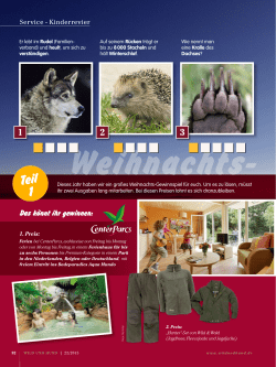 Heft 22/2015 - Wild und Hund