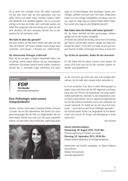 Eine Politologin wird Vizepr&auml;sidentin