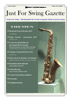 JFSG &ndash; Juli 2015