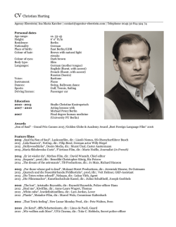 CV Christian Harting English 2016
