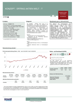 konzept : ertrag aktien welt - t