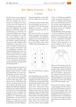jin shin jyutsu &ndash; teil 1 - Naturheilpraxis Friedl Weber