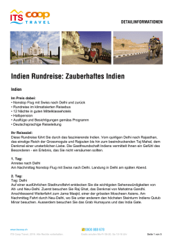Indien Rundreise: Zauberhaftes Indien