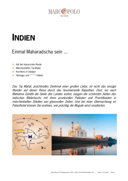 Indien - Studiosus