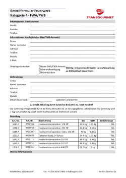 Bestellformular Kat. 4 - FWA.FWB D