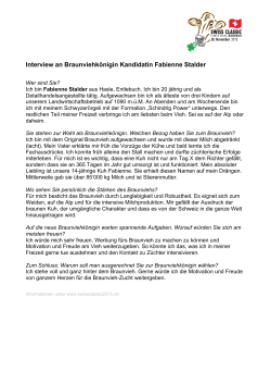Interview - Swiss Classic