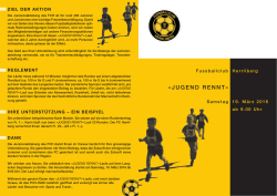 «JUGEND RENNT» - FC Herrliberg