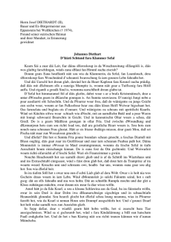 D`l&auml;izti Schtund fara Klammer Sefal