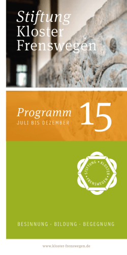 Stiftung - Kloster Frenswegen