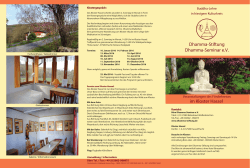 Dhamma-Stiftung Dhamma-Seminar e.V. im Kloster Hassel