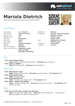 Mariola Dietrich