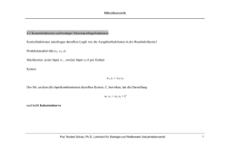 4.2 Kostenfunktionene und bedingte Faktornachfragefunktionen