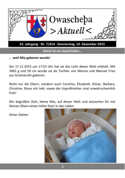 Dorfzeitung 10.12.2015