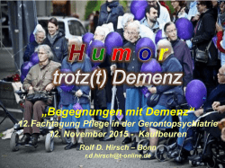 Humor in den Begegnungen