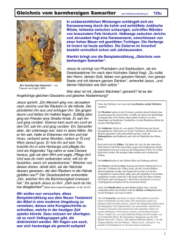 Gleichnis vom barmherzigen Samariter www