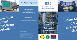 „Unser Know-how garantiert Ihre betriebliche Sicherheit Unser