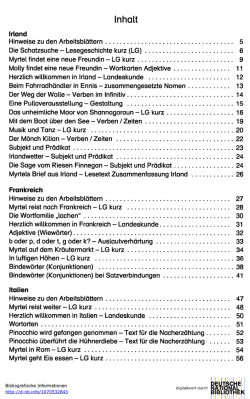 Inhaltsverzeichnis