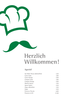 Herzlich Willkommen!