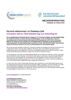 Herzlich willkommen im Diabetes-Caf&eacute;