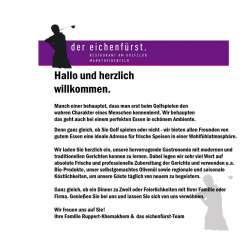 Hallo und herzlich willkommen.