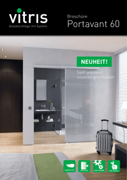 Portavant 60 - Glasmanufaktur Baden AG