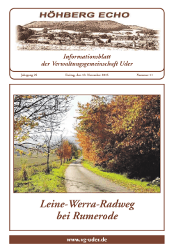 Leine-Werra-Radweg bei Rumerode