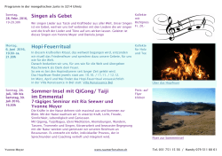 Singen als Gebet Hopi-Feuerritual Sommer-Insel
