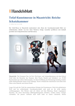 Tefaf-Kunstmesse in Maastricht: Reiche