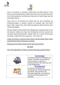 Hast du Lust Berufe zu entdecken, welche Kopf und