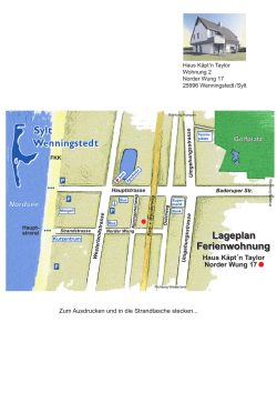 Haus K&auml;pt&acute;n Taylor Norder Wung 17