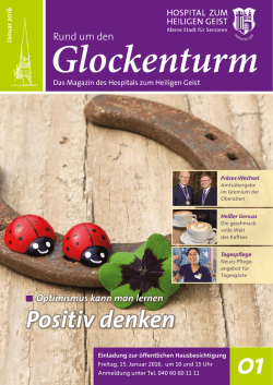 Positiv denken - Hospital zum Heiligen Geist