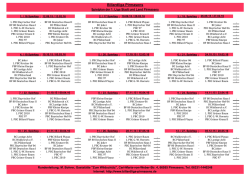 Spielplan - Billardliga Pirmasens