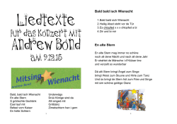 Liedtexte Mitsing Wienacht