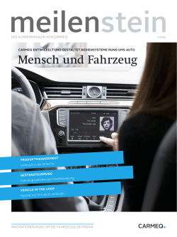 Mensch und Fahrzeug