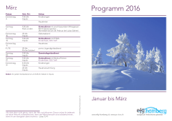 Programm Januar-März als PDF