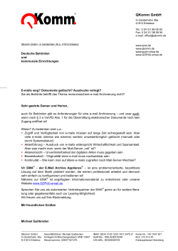 EMA® für deutsche Behörden und die kommunale Einrichtungen
