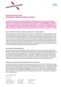 Interview - Brustkrebszentrale.de