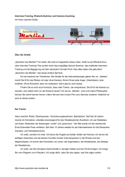 http://www.sprechen-wie-marlies.de 1/3 Interview