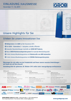 Herunterladen:  - Machining Innovations Network